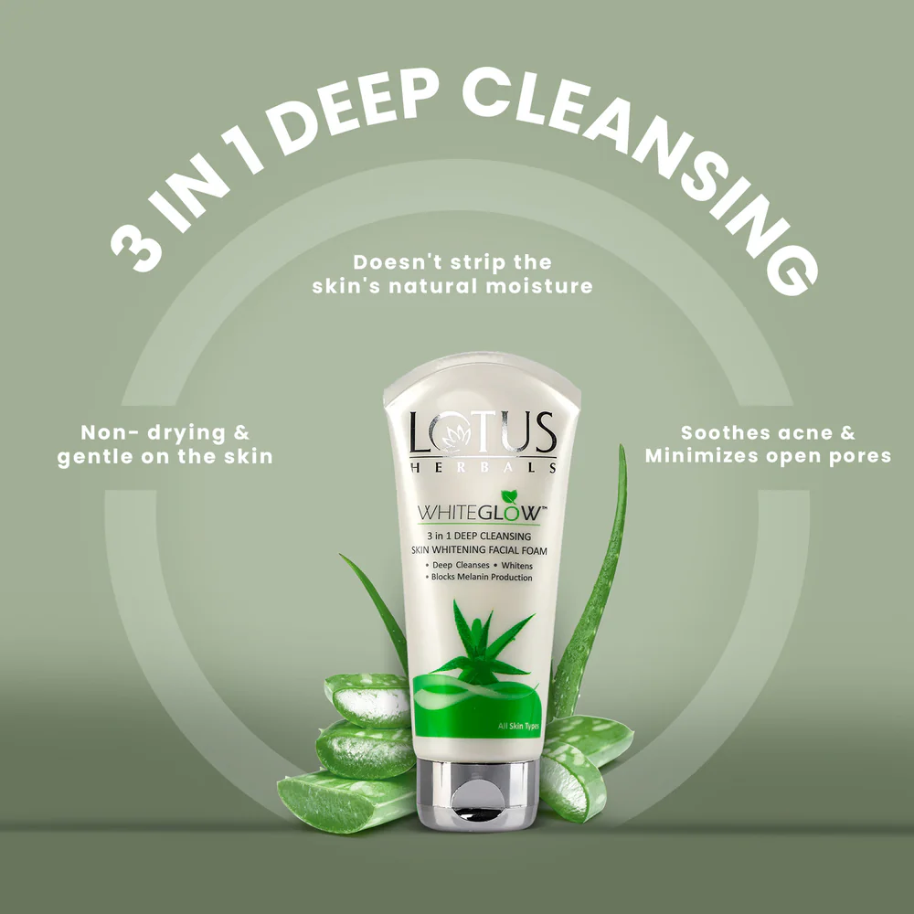 Whiteglow cleansing foam Big packs alternative view