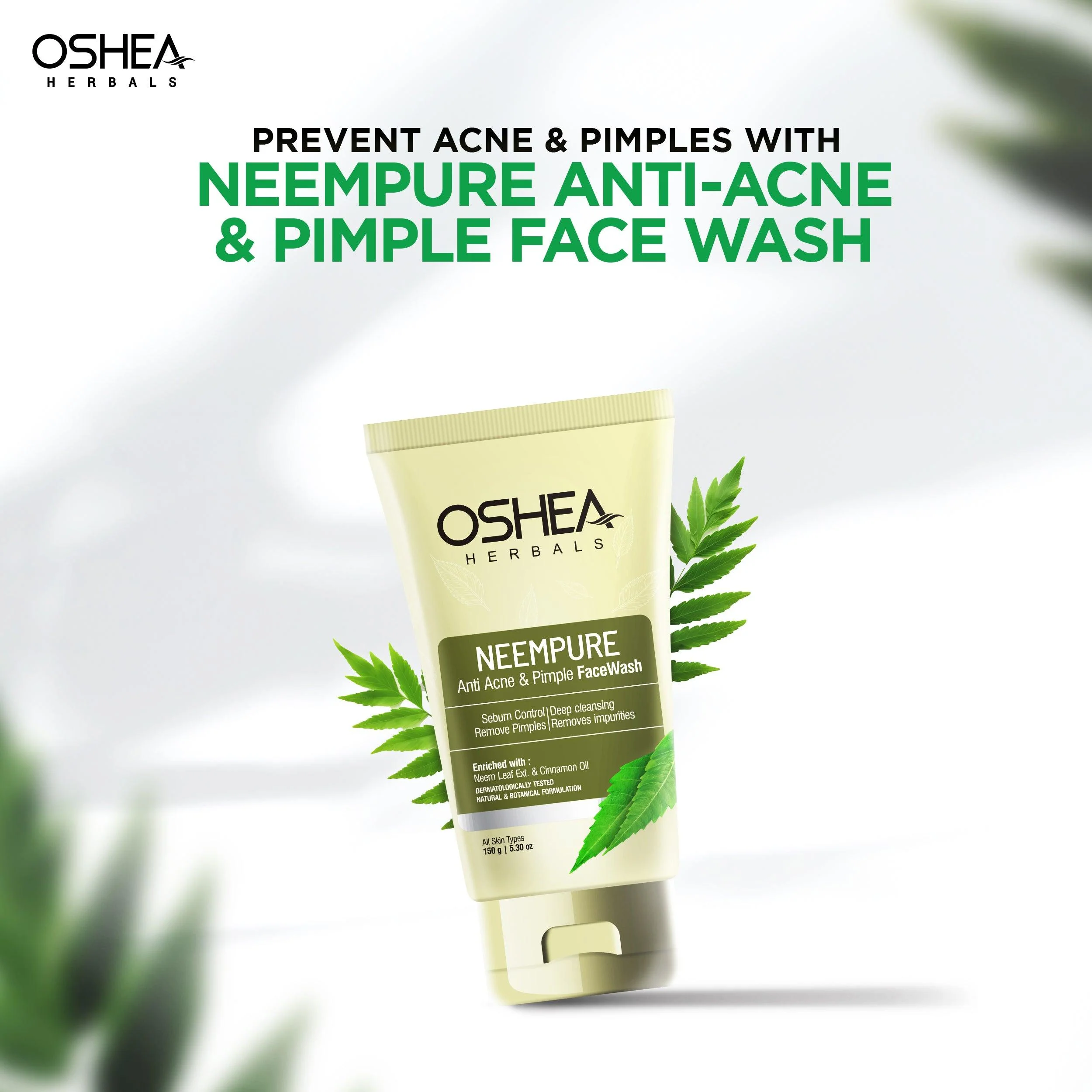Neempure Anti Acne & Pimple Facewash