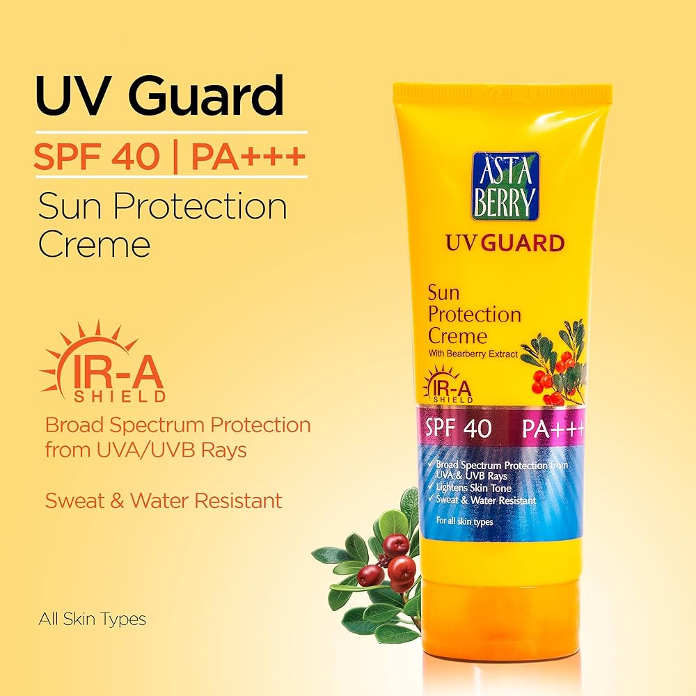 Astaberry UV GUARD Sun Protection Creme alternative view