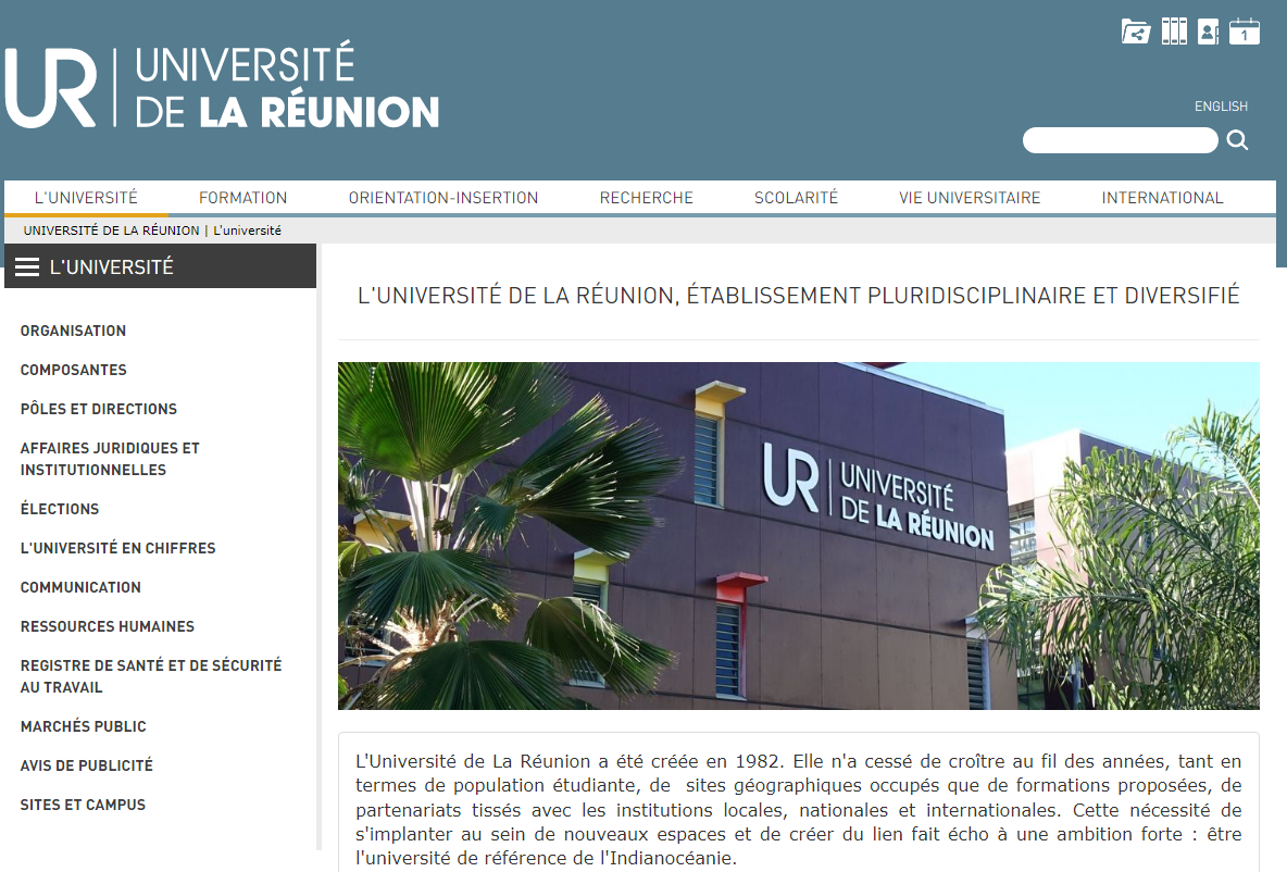 University of Reunion Island