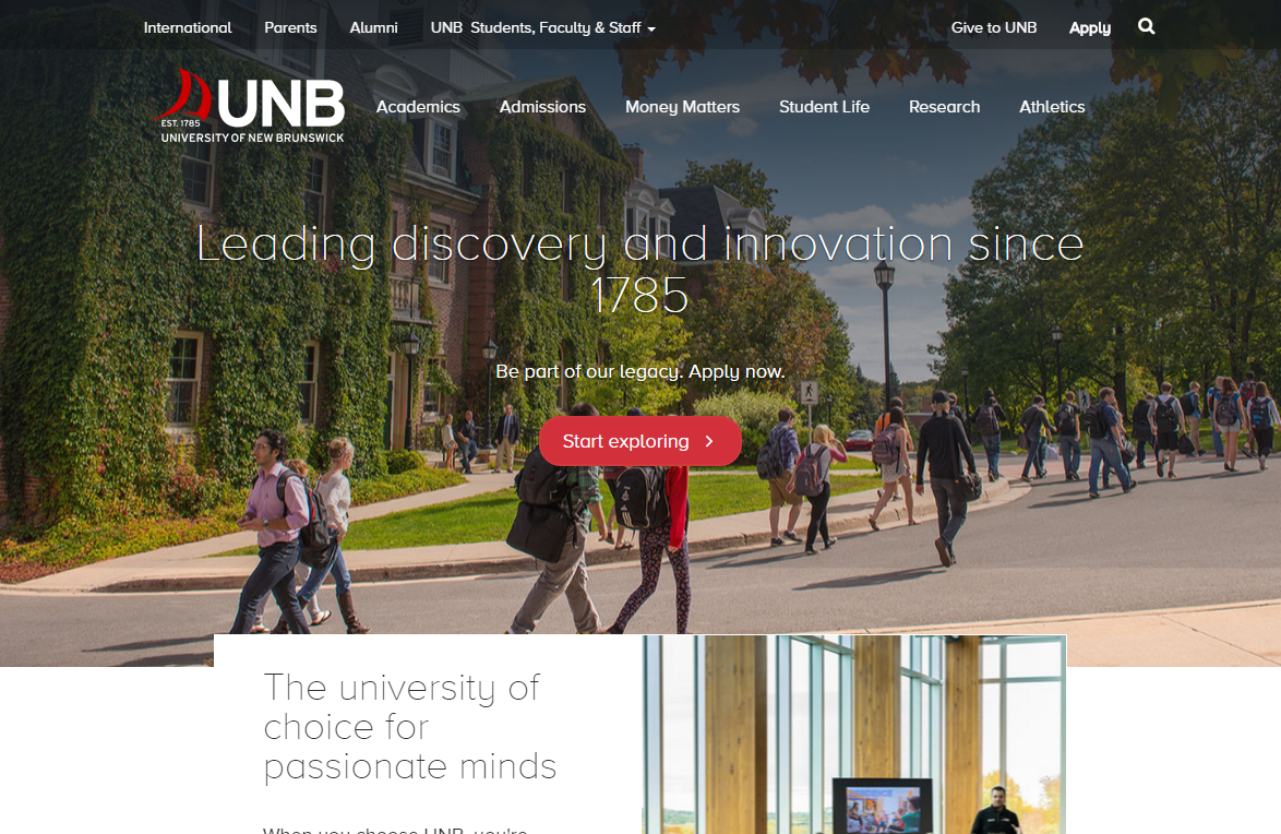 University of New Brunswick