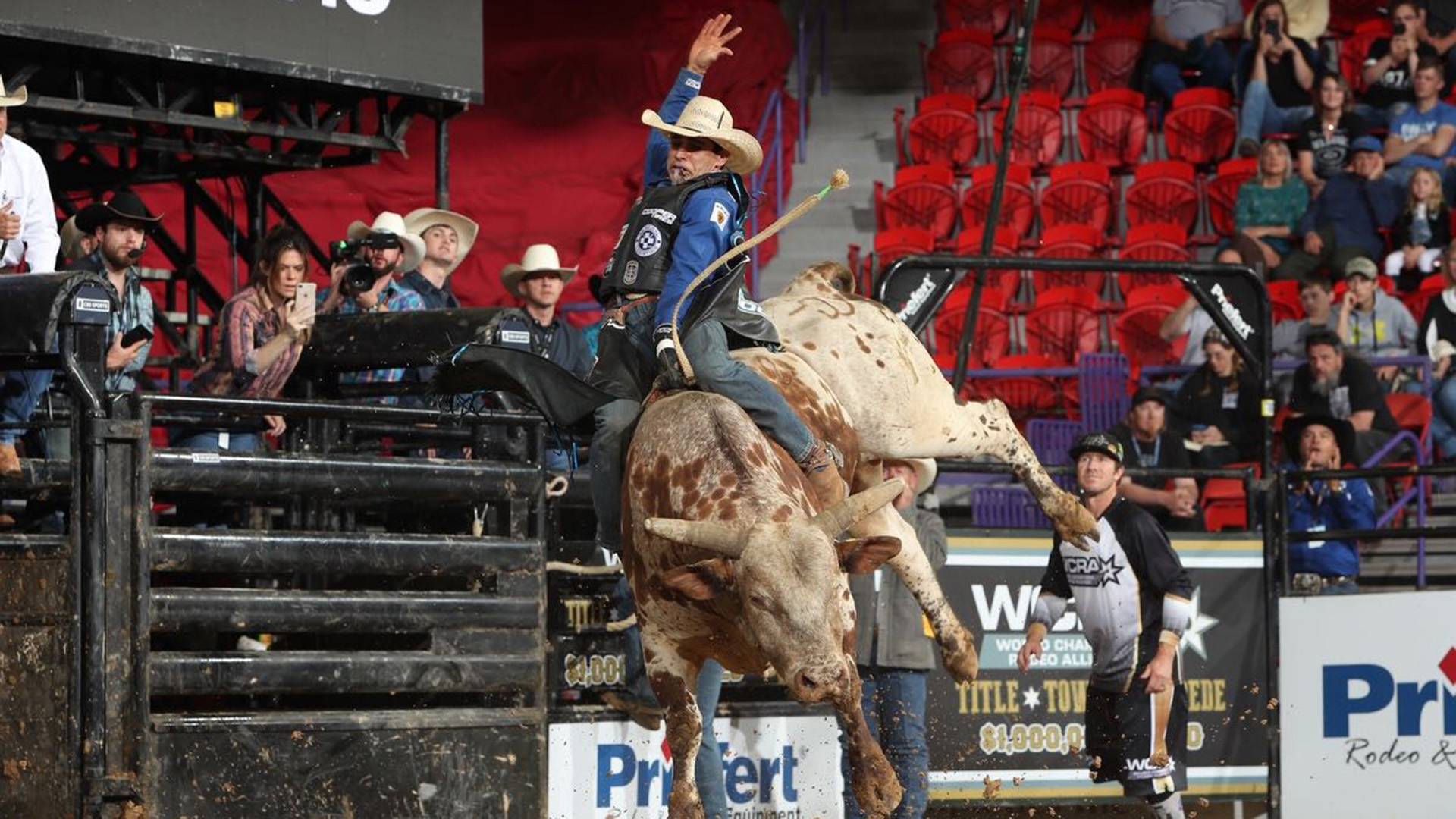 Vieira wins WCRA Title Town Stampede bull riding and $74,777.75