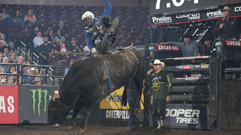 Mitchell looking forward to riding at World Finals with Mauney after splitting round win with childhood hero