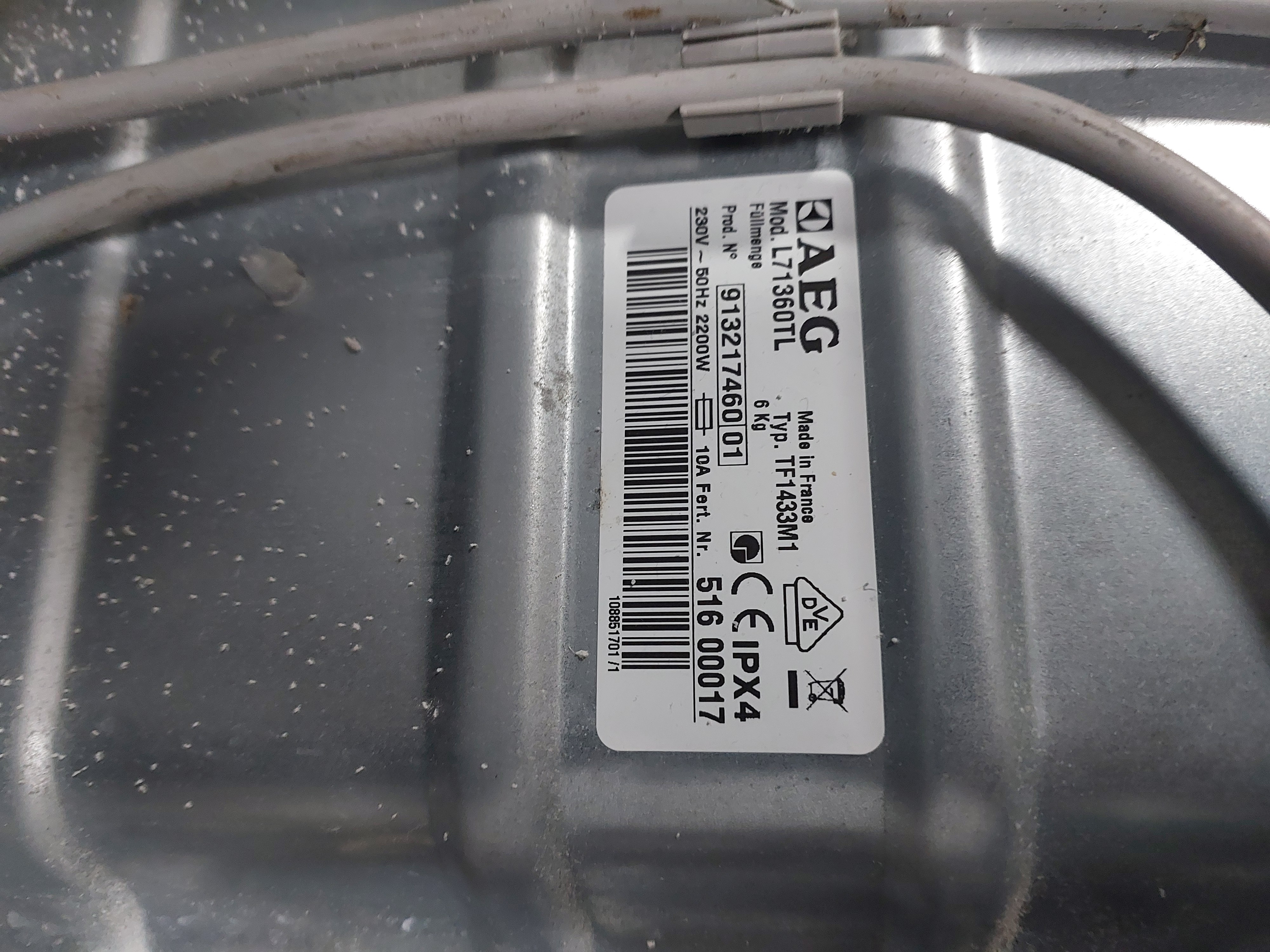 Пральна машина AEG L71360TL Image