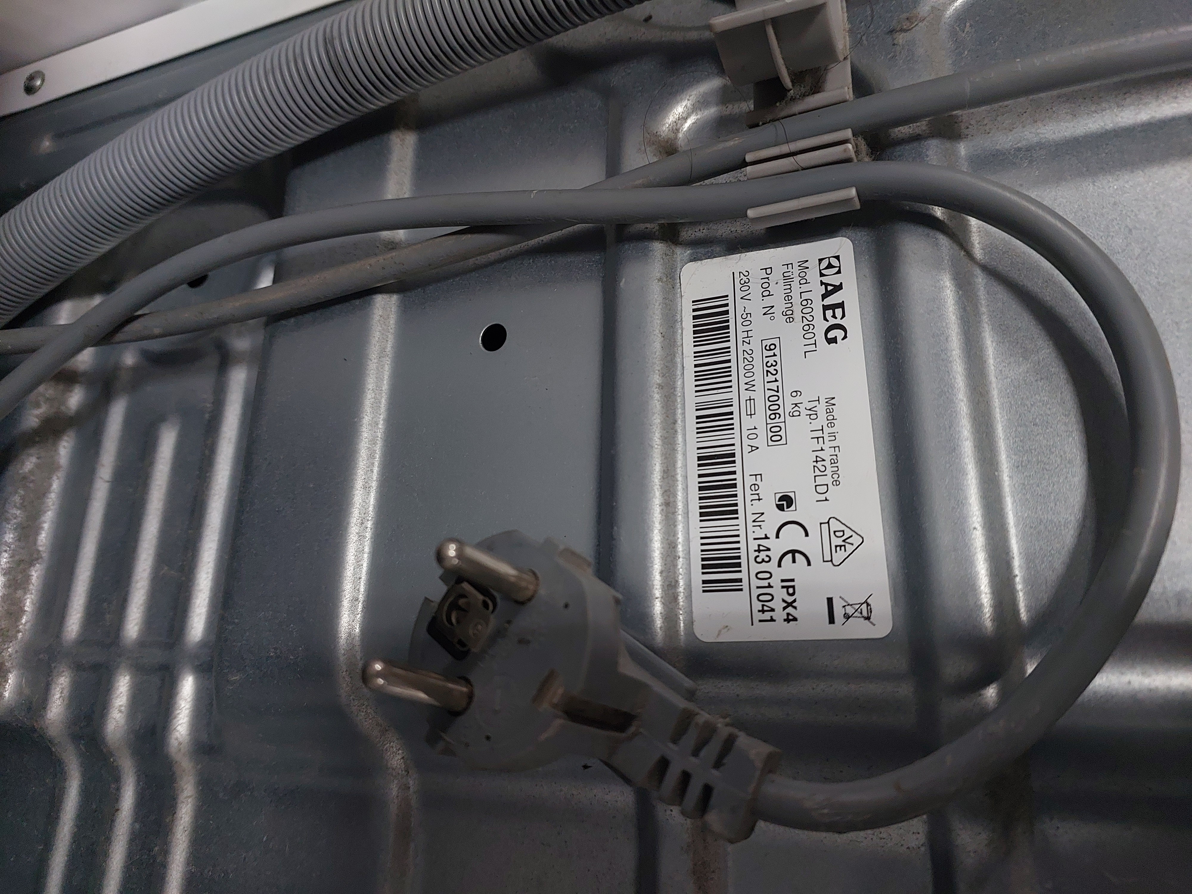 Пральна машина AEG L60260TL Image