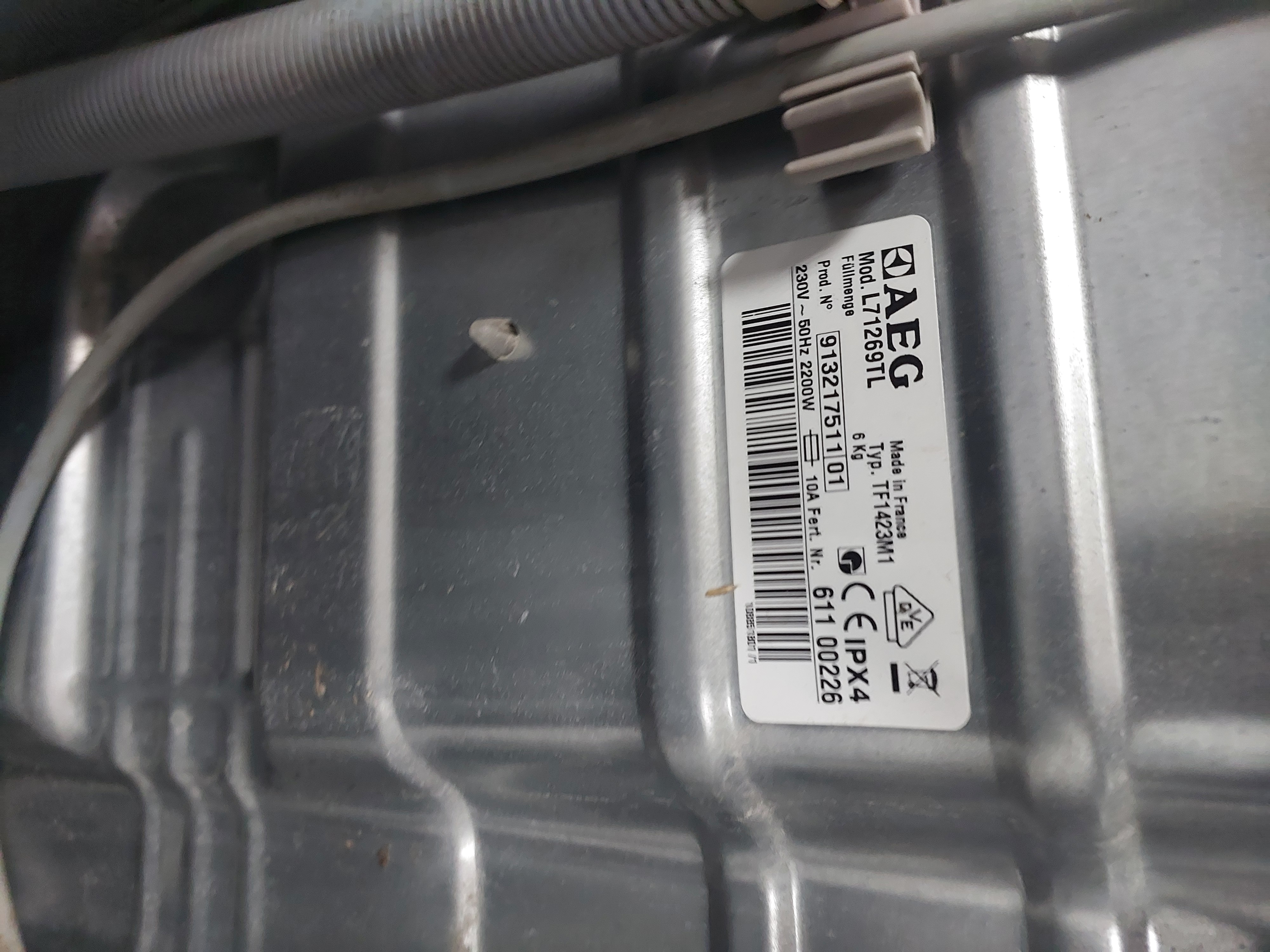 Пральна машина AEG L71269TL Image