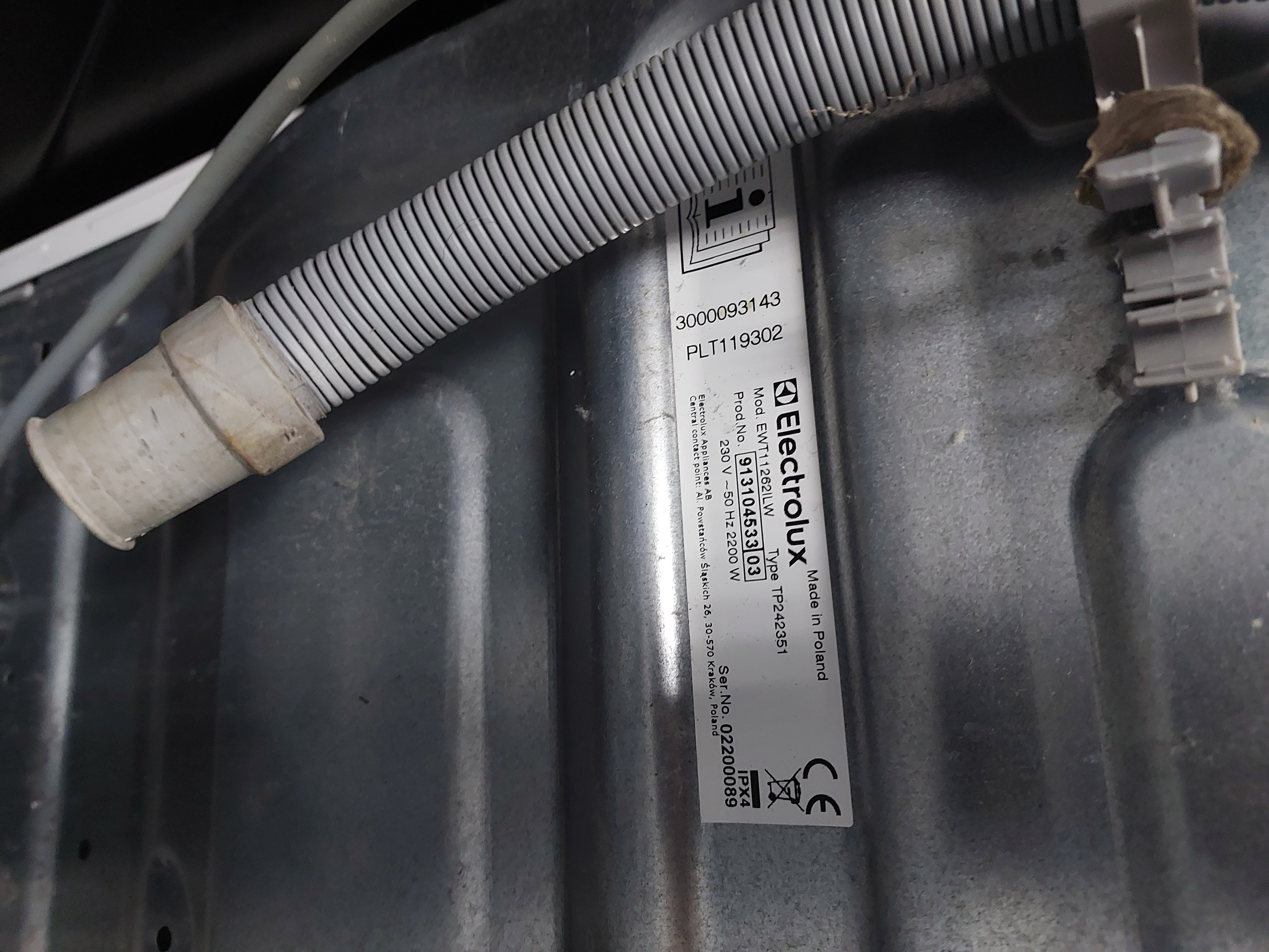 Пральна машина Electrolux EWT11262ILW Image