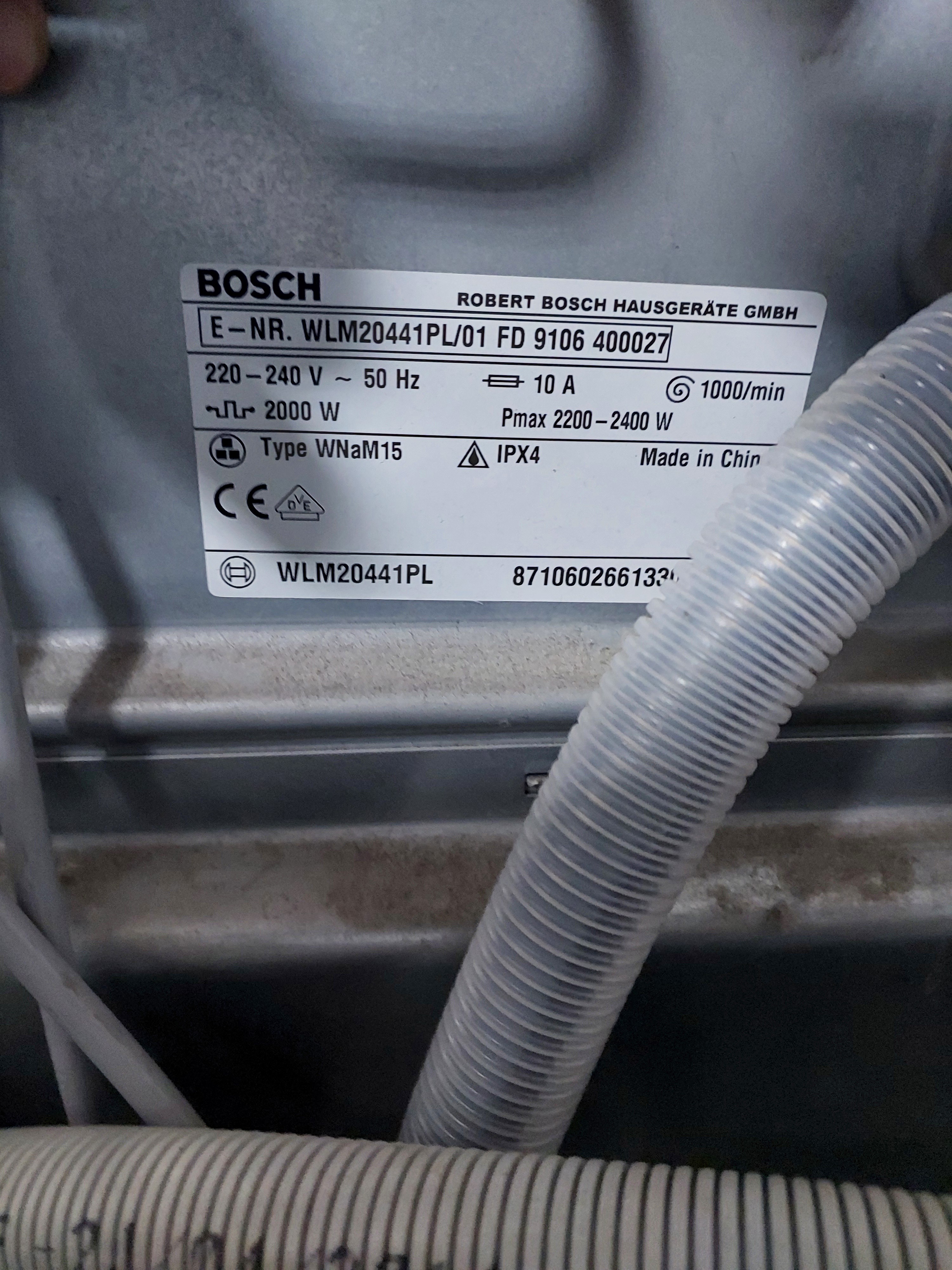 Пральна машина Bosch WLM20441PL/01 Image