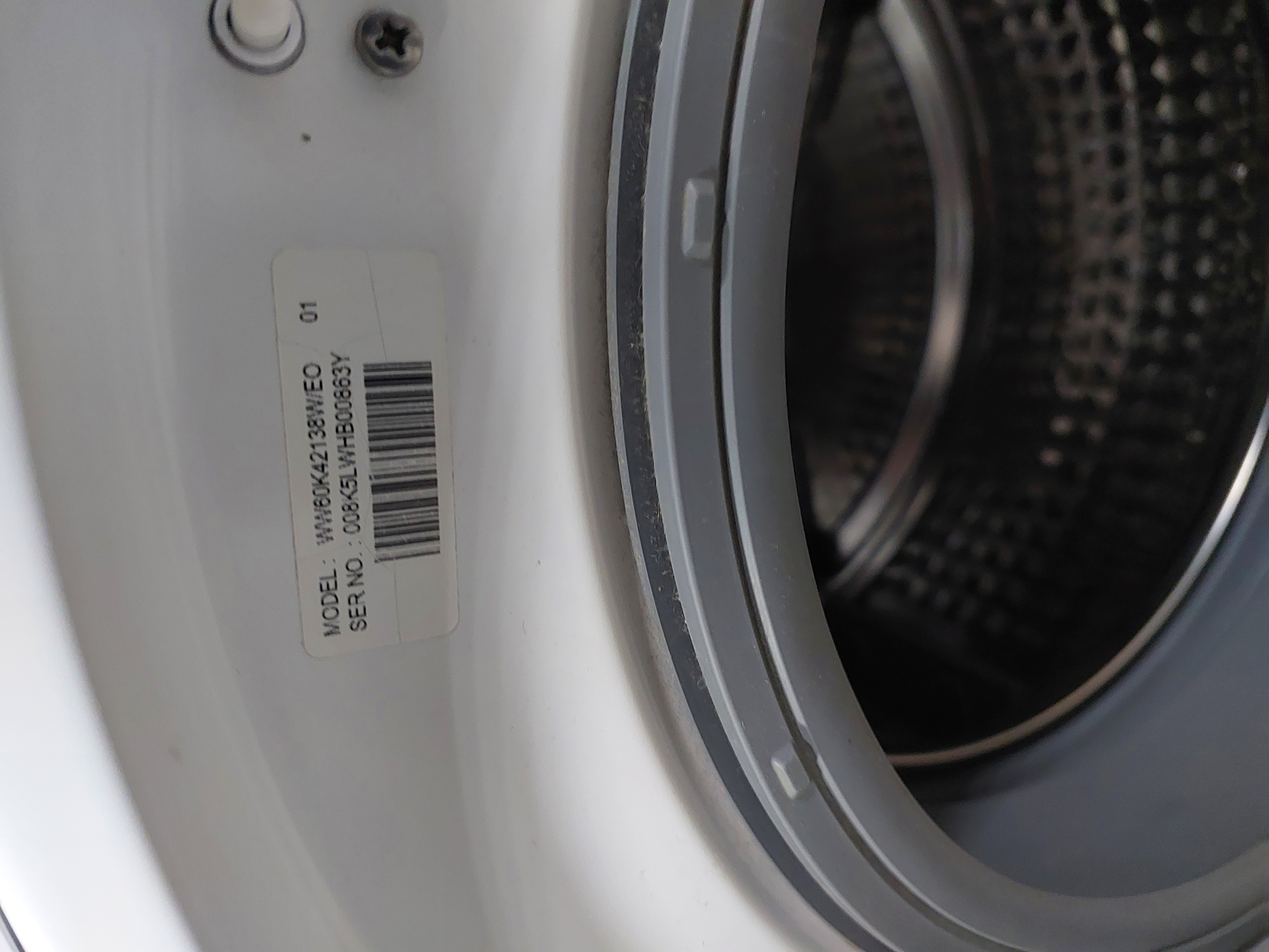 Пральна машина Samsung WW60K42138W/EO Image