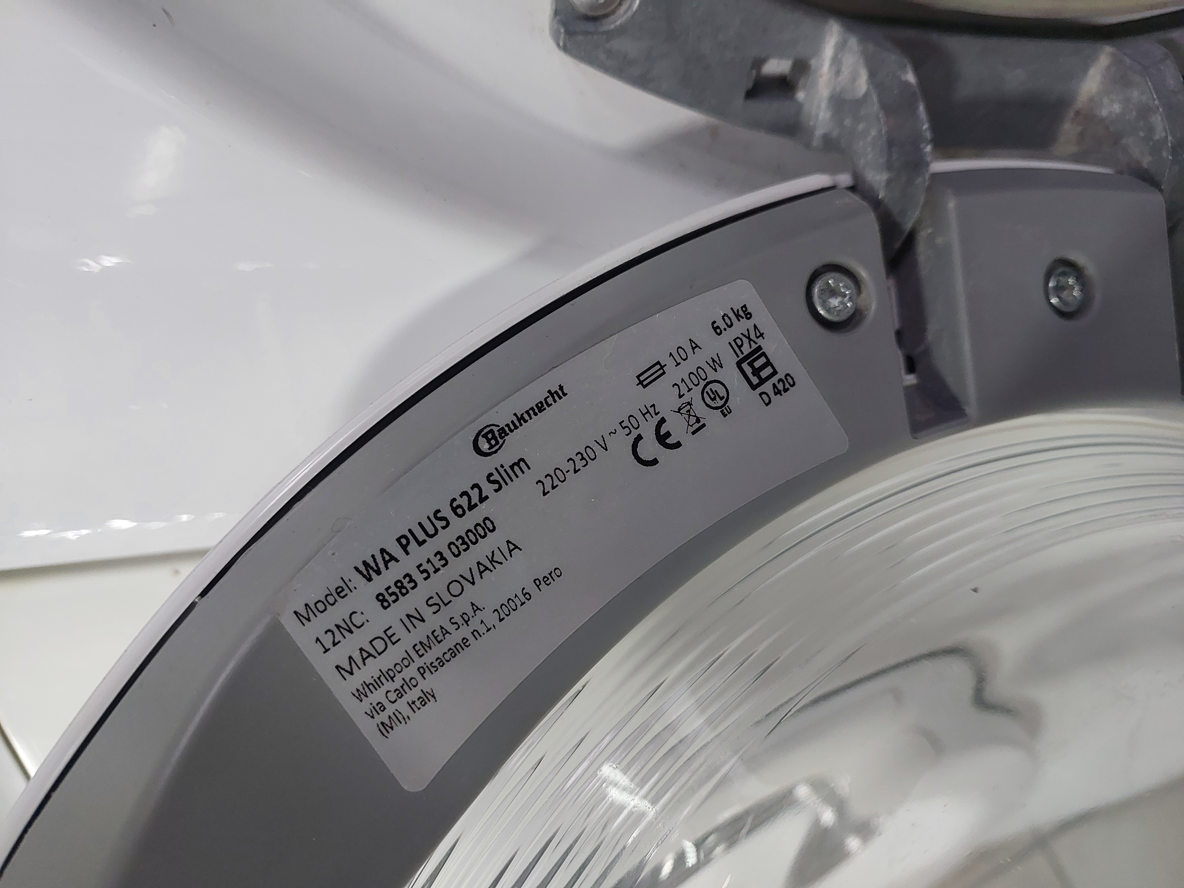 Пральна машина Bauknecht WA PLUS 622 Slim Image