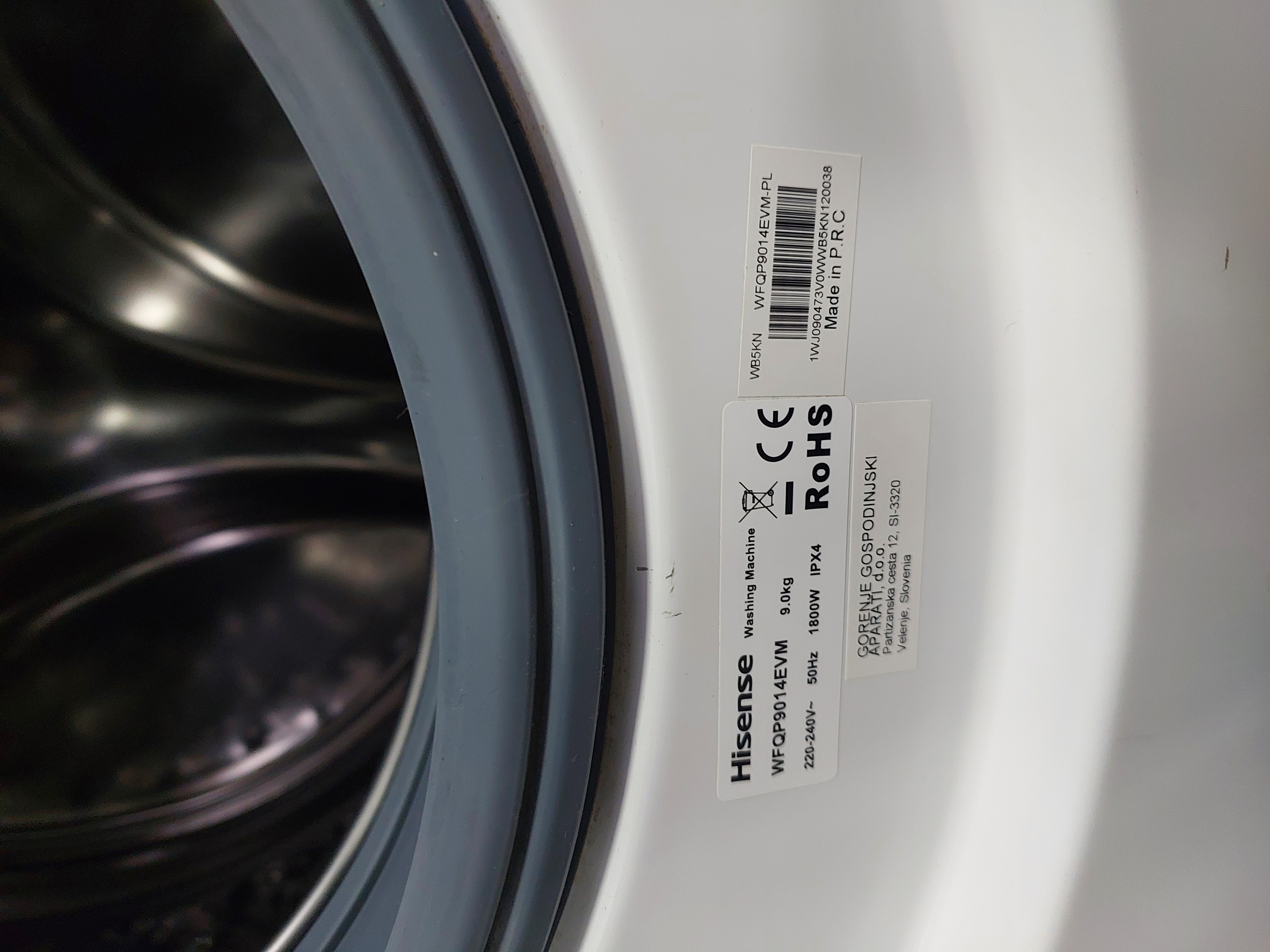 Пральна машина Xisense WFQP9014EVM Image