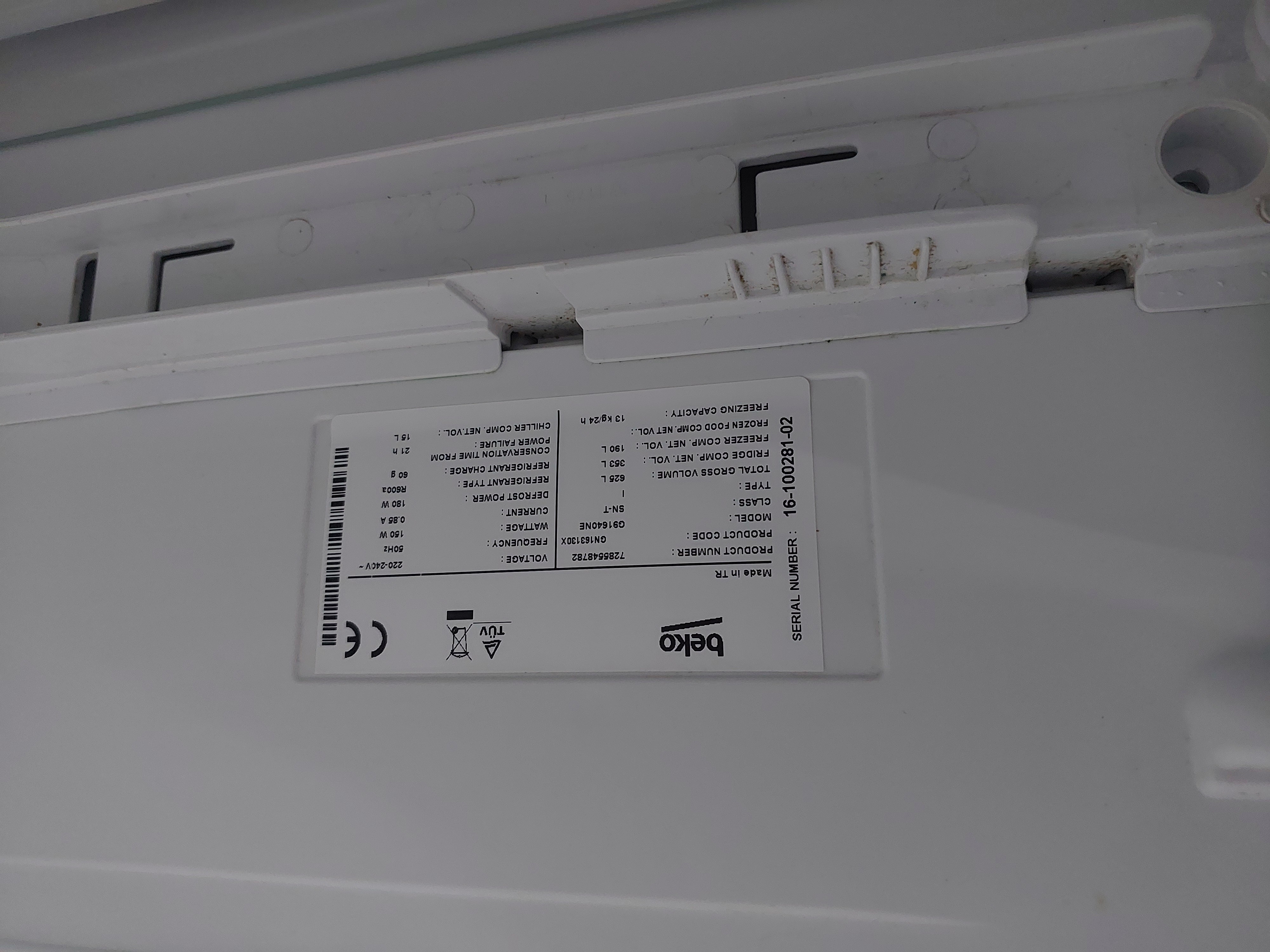 Холодильник Beko G91640NE Image