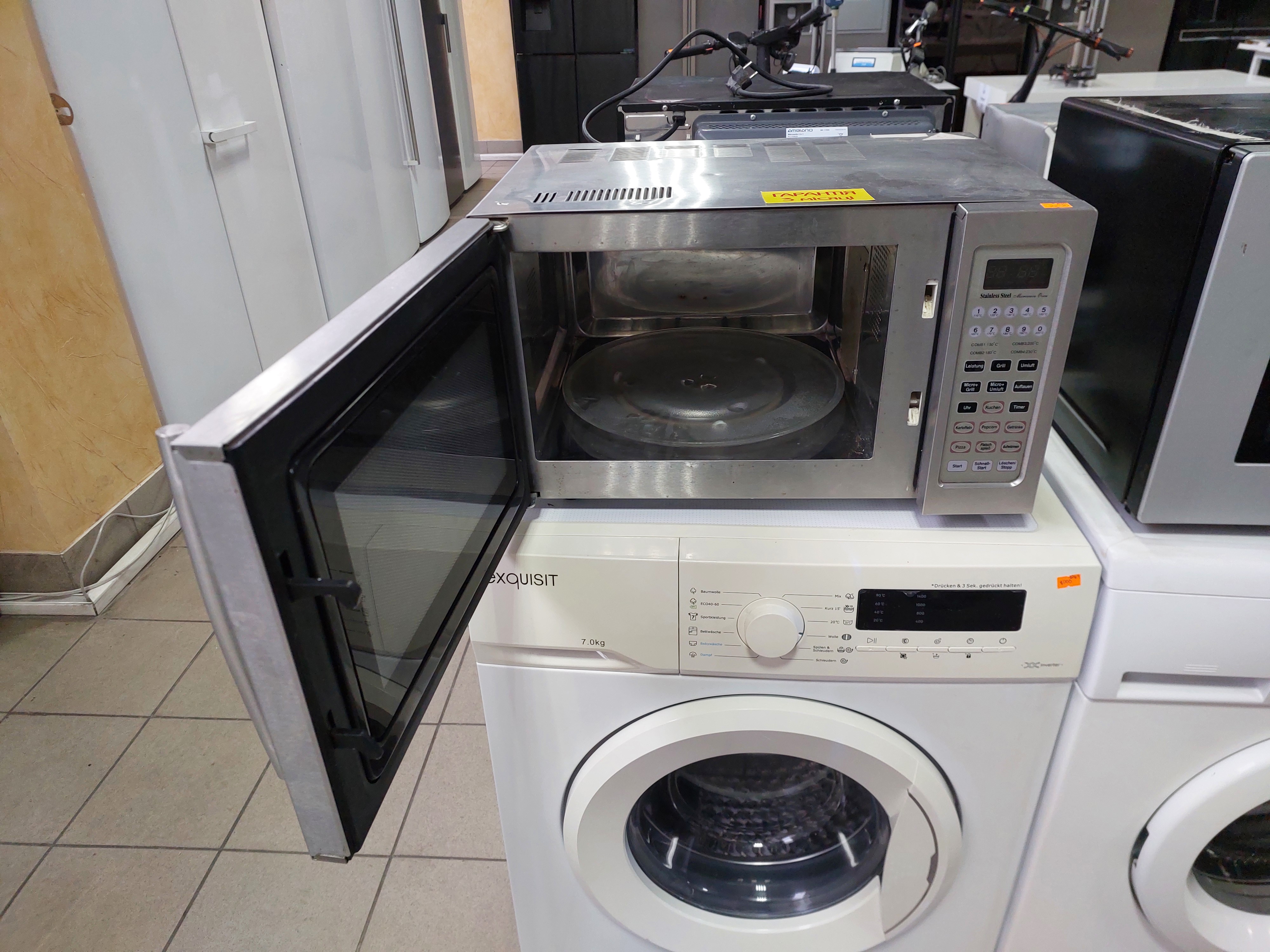 Мікрохвильова піч Hanseatic WD900ASL25R Image