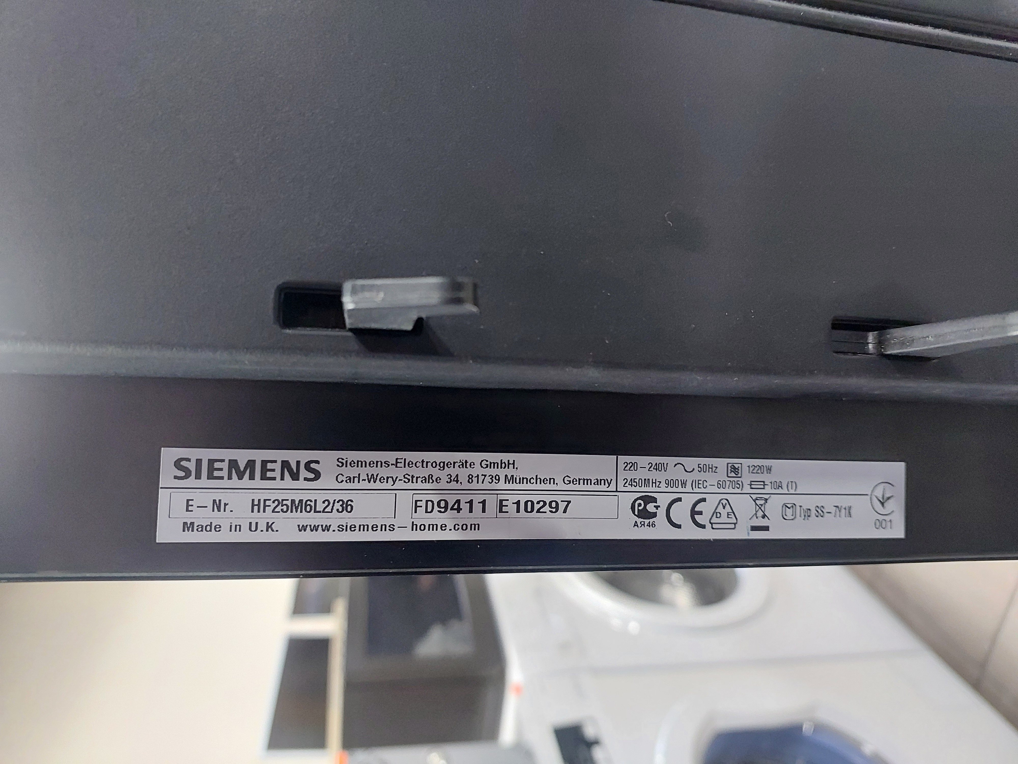 Мікрохвильова піч Siemens FD9411 Image