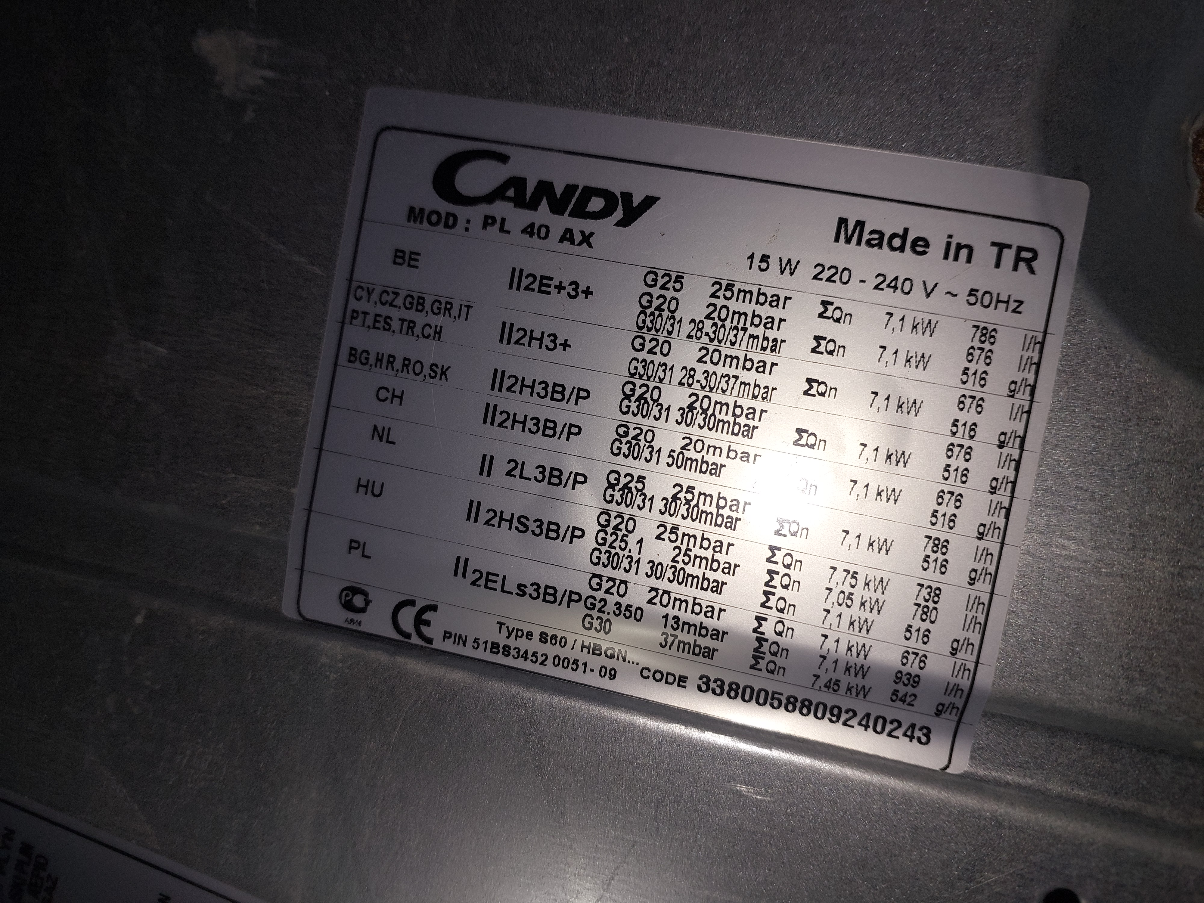 Варильна поверхня Candy PL 40 AX Image