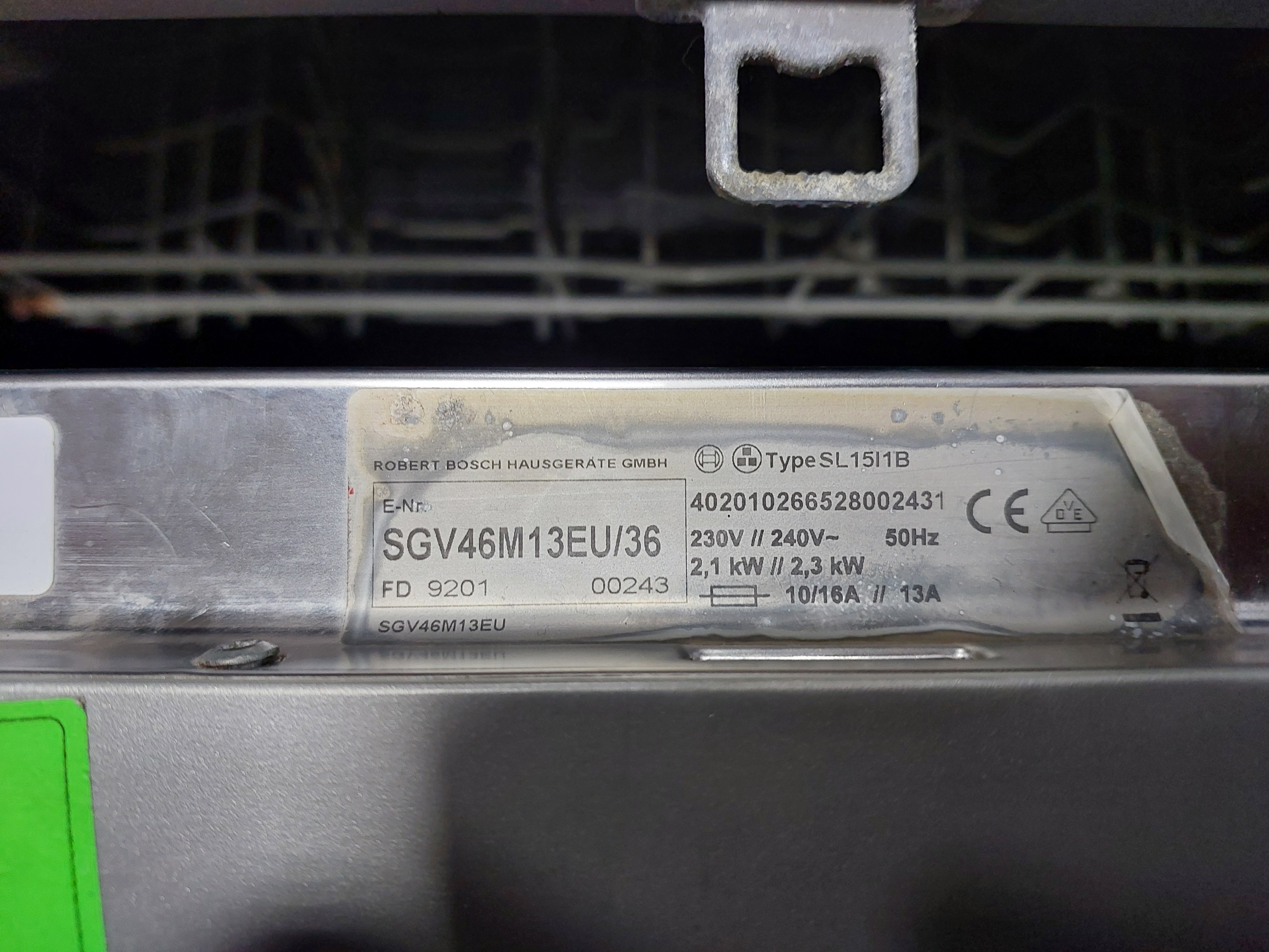 Посудомийна машина Bosch SGV46M13EU Image