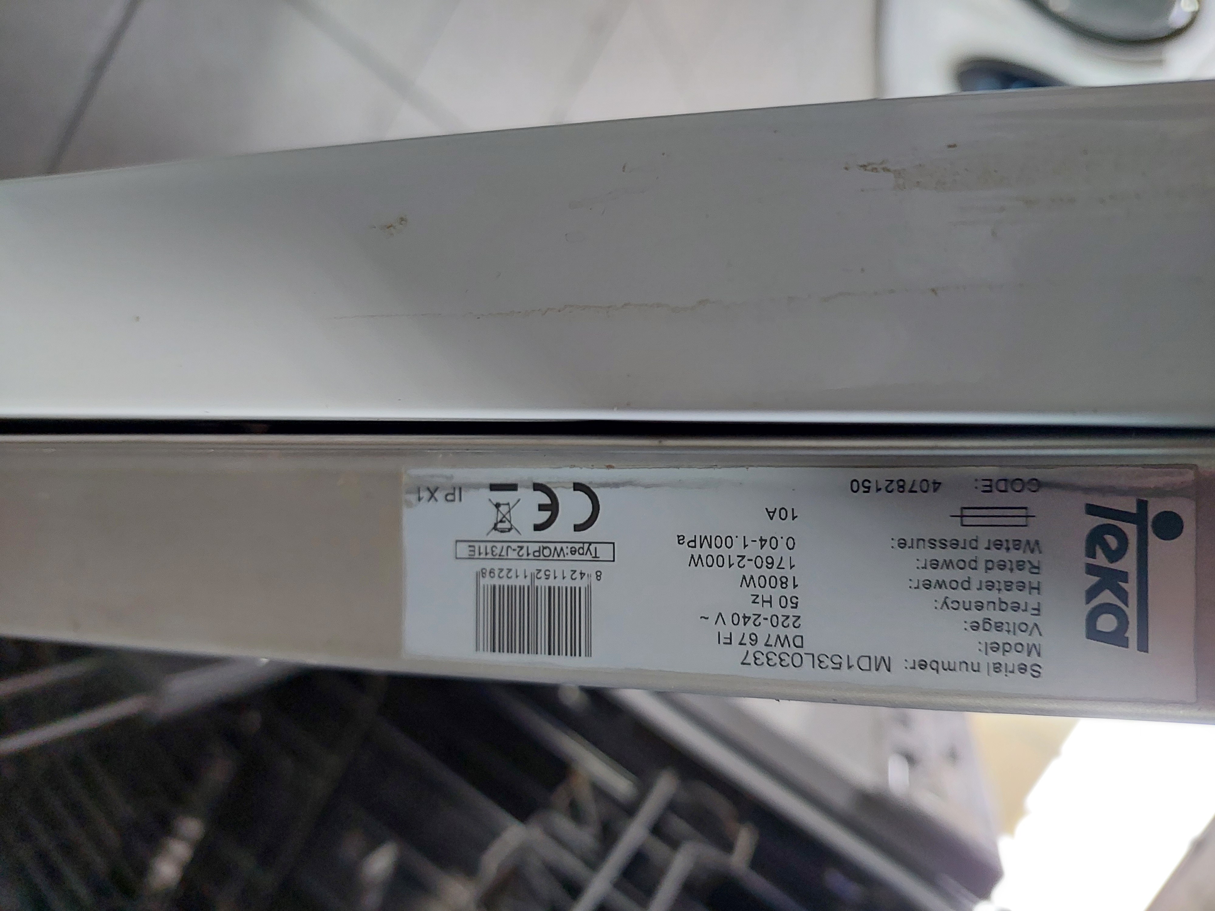 Посудомийна машина TEKA MD153L03337 Image