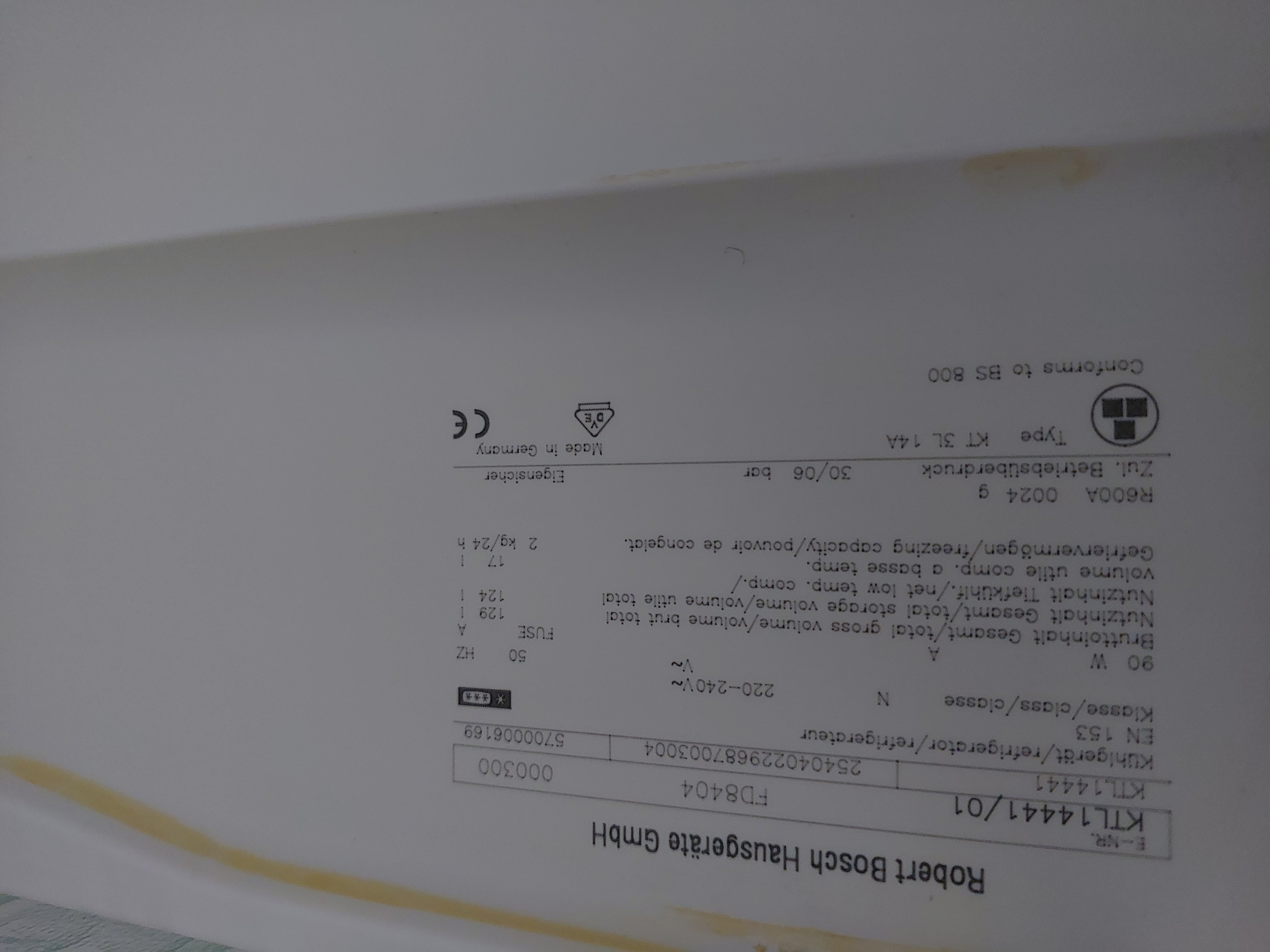 Холодильник Bosh FD8404 Image