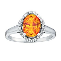 Citrine Stone Engagement Ring Citrine Stone Engagement Ring