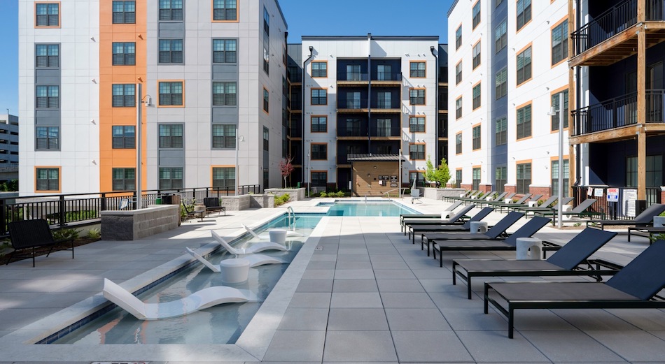 Jefferson Apartment Group Delivers J Optimist Park Three Hundred Fifty Unit Six Story Mid Rise In Charlotte