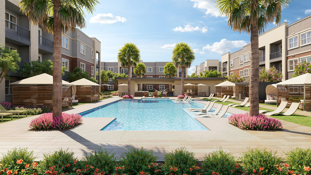 NRP Group and Rockefeller Group Open Pre Leasing for Miraluna a Class A Apartment Community in South Las Vegas