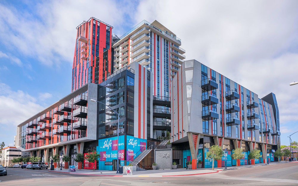 Canyon Partners and MG Properties Acquire Shift Apartments in East Village San Diego