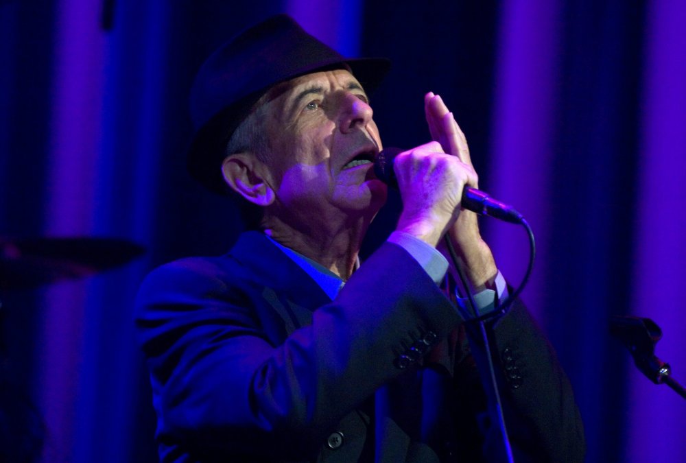 Leonard Cohen молодой