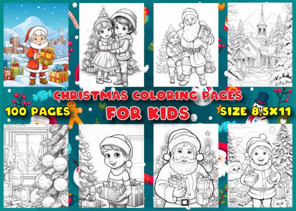 Christmas Coloring Book Cover