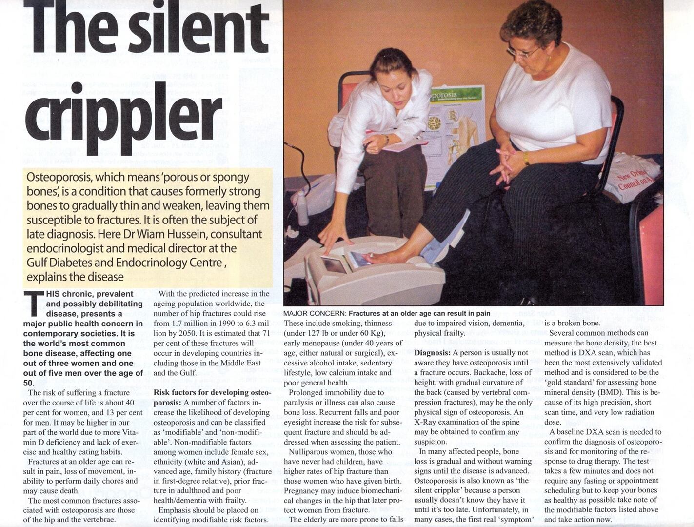 The Silent Crippler: Understanding and Preventing Osteoporosis