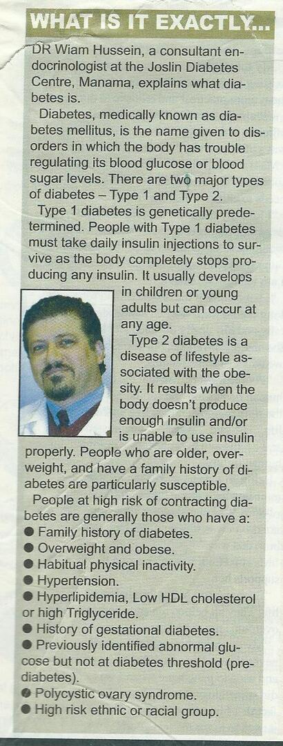 Understanding Diabetes: Types and Risk Factors