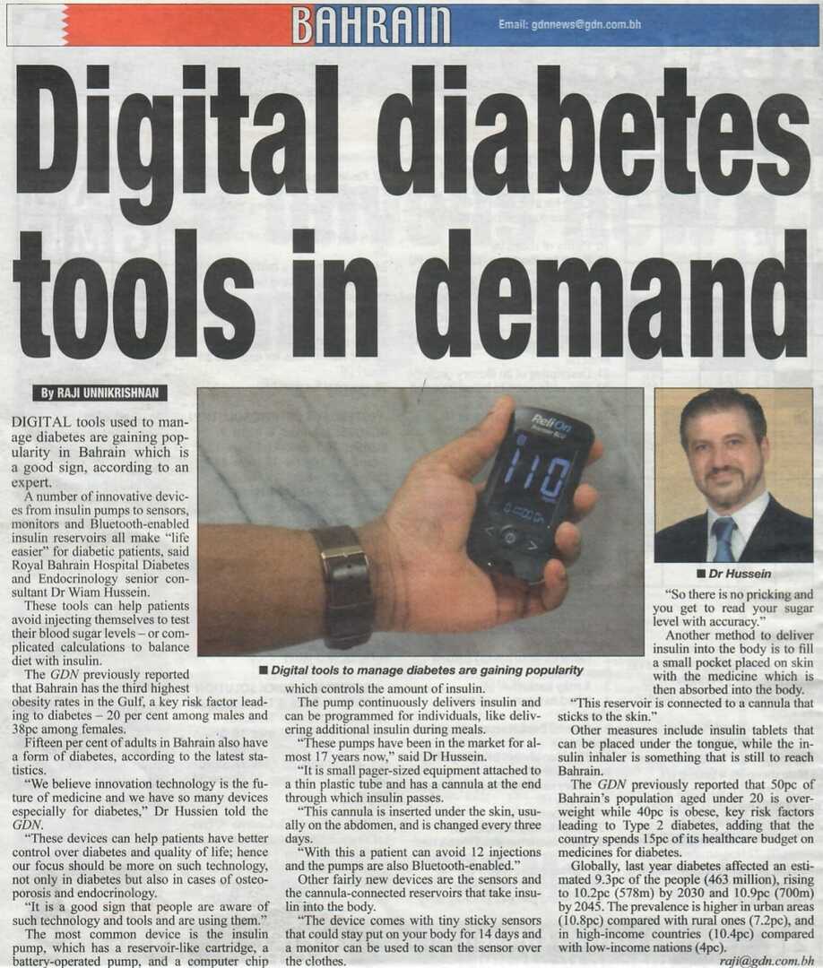 Digital Diabetes Tools in Demand