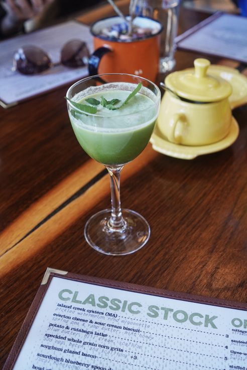 matcha at milktooth, indianapolis