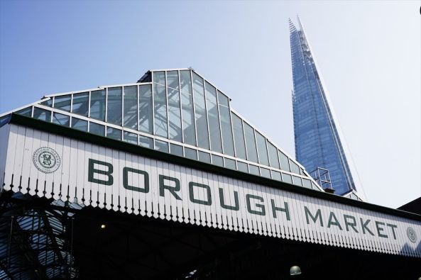 borough market and the shard