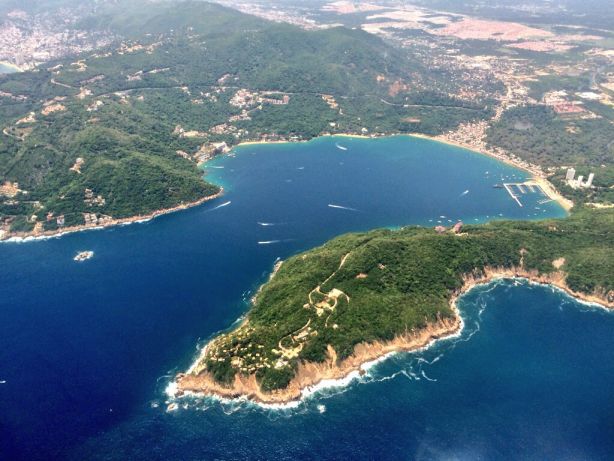 Acapulco from the air