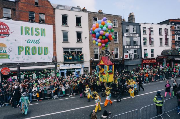St Patrick's Day Parade in Dublin