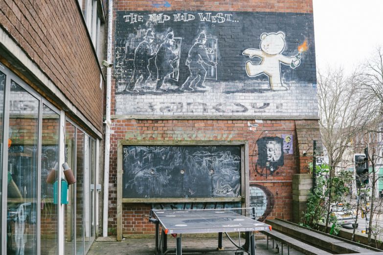 Mild Mild West by Banksy