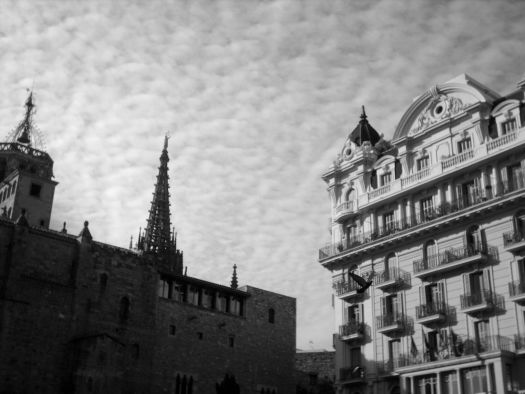 Barcelona in Black and White