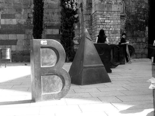 Barcelona in Black and White