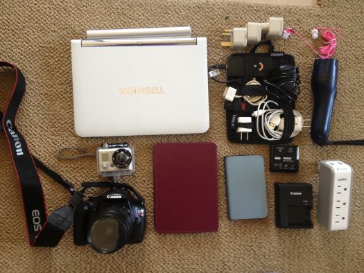 Electronics for long term travel