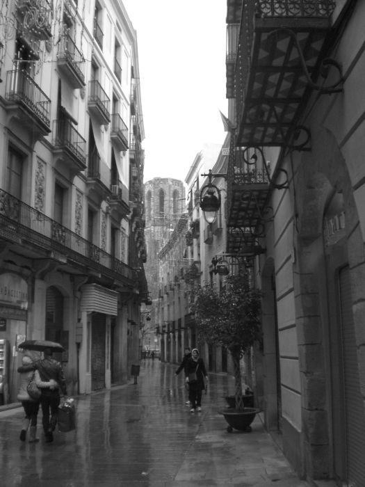 Barcelona in Black and White