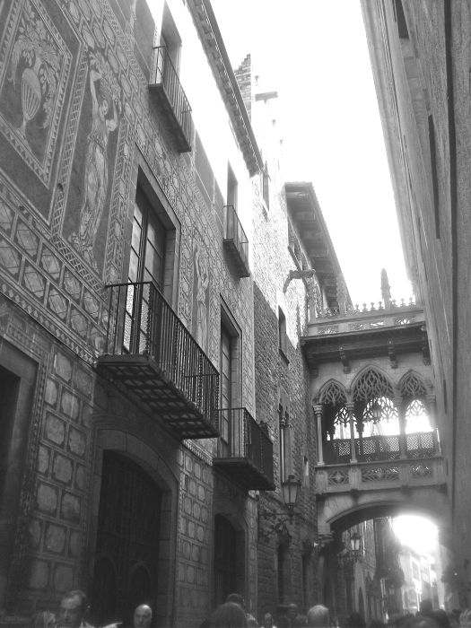 Barcelona in Black and White