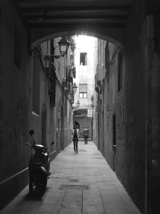 Barcelona in Black and White