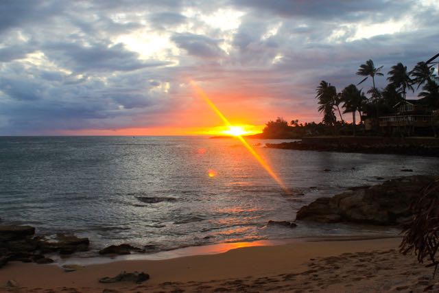 Poipu, Kauai sunset