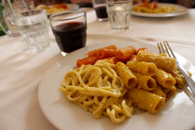 Pasta at Flavio al Velavevadetto