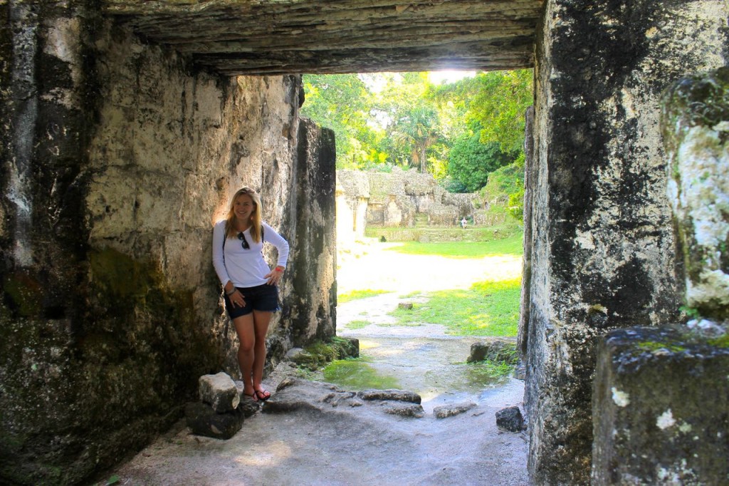 Exploring the ruins of Tikal in Guatemala