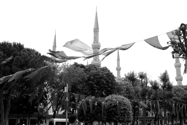 Istanbul Black and White photos