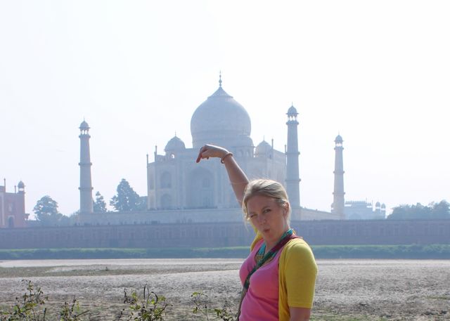 Taj mahal photo fail