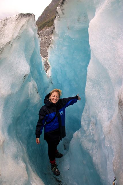 Climbing Fox Glacier, New Zealand
