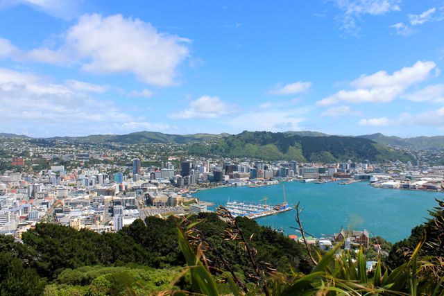 "Windy Welly," aka Wellington, New Zealand