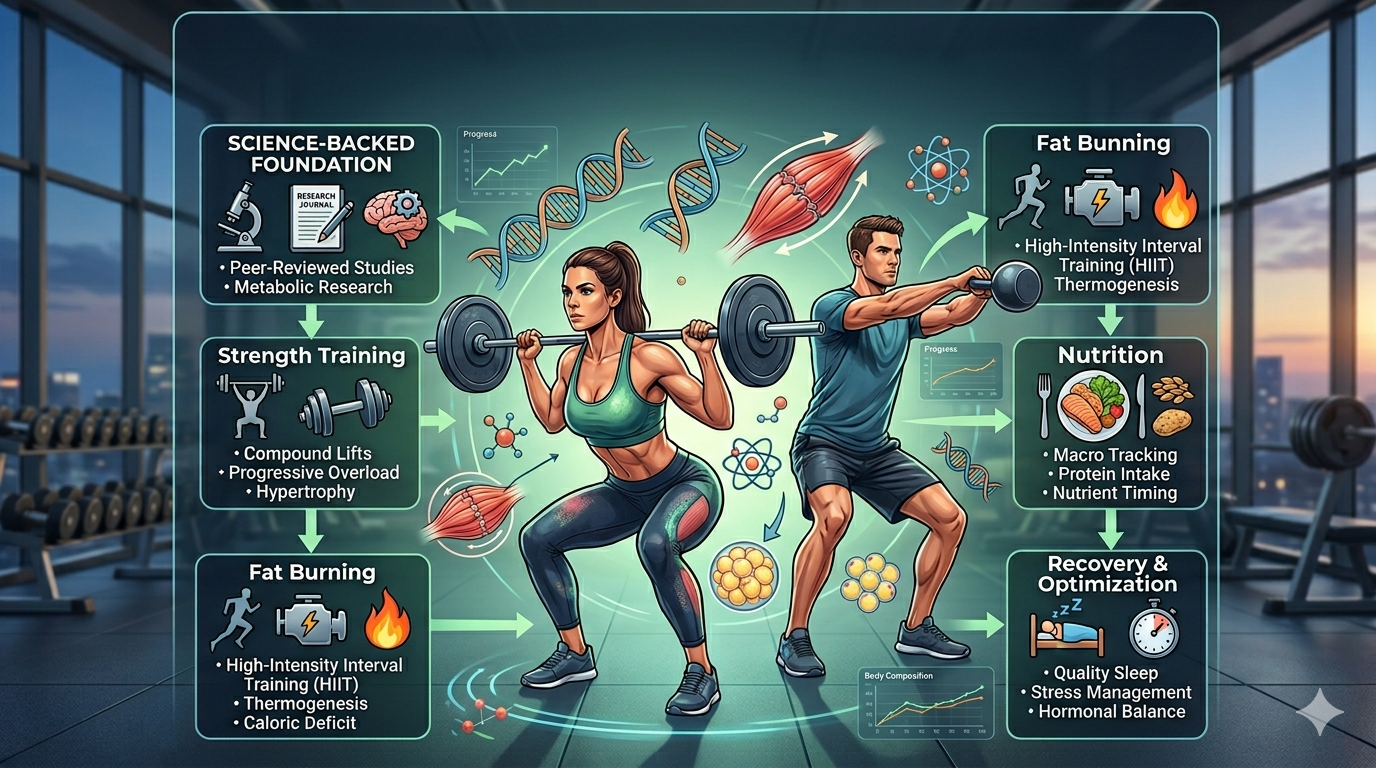 The Science-Backed Blueprint to Build Strength and Burn Fat Faster